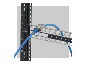 StarTech C6PANELSTP481U 48 Port 1U Blank Keystone Patch Panel
