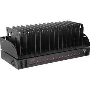 InLine 31516H Multiport Charger with 16 USB-C Ports 1000W Power Delivery 3.0 Quick Charge 5.0 for Laptop Smartphone Tablet Black