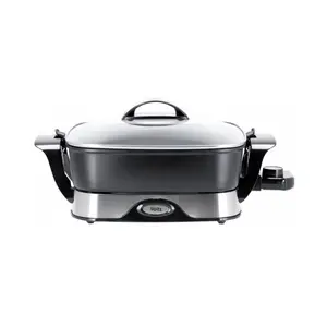 Oliver Voltz 555OV1010A Electric skillet pan 1650W 5.5L Black and Silver