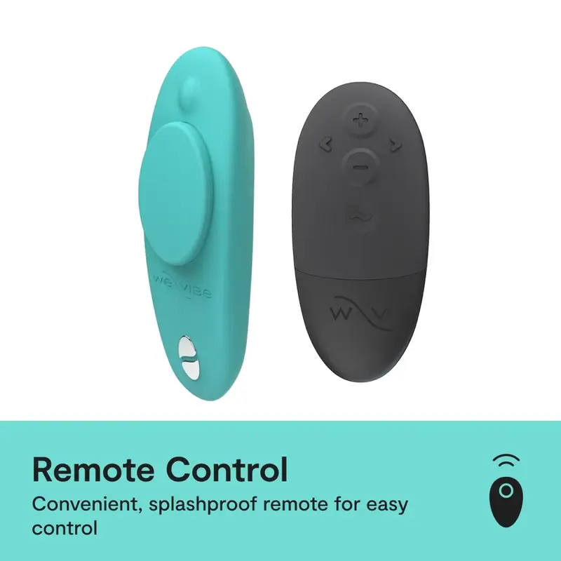 WE-VIBE Moxie+ Biksīšu vibrators Akvamarīns Photo 3