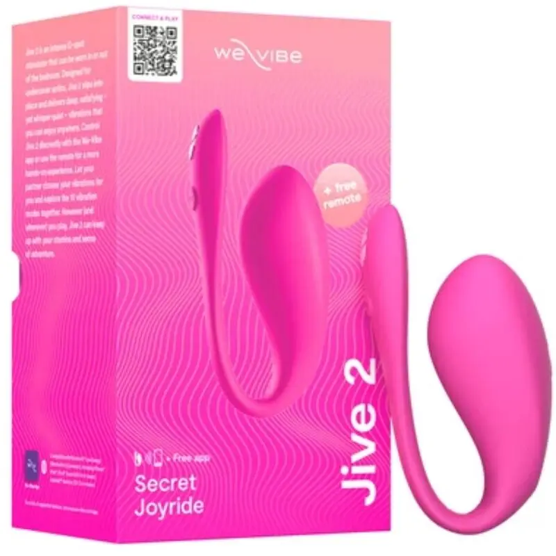 WE-VIBE Jive 2 Valkājams olas veida vibrators Rozā Photo 11