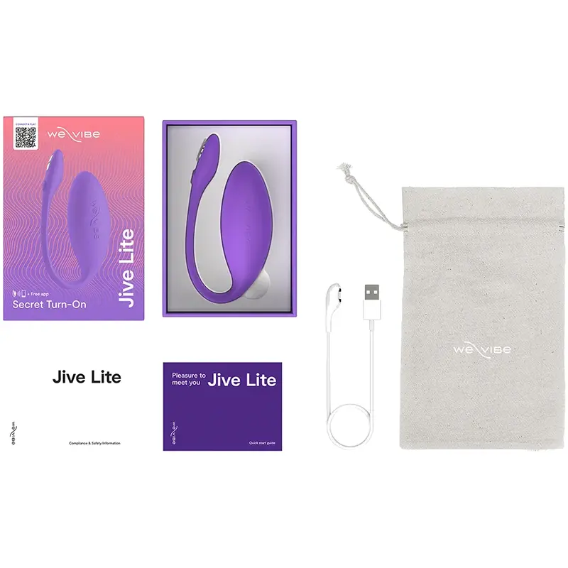 We-Vibe Jive Lite Виброяйцо Фиолетовое Photo 5