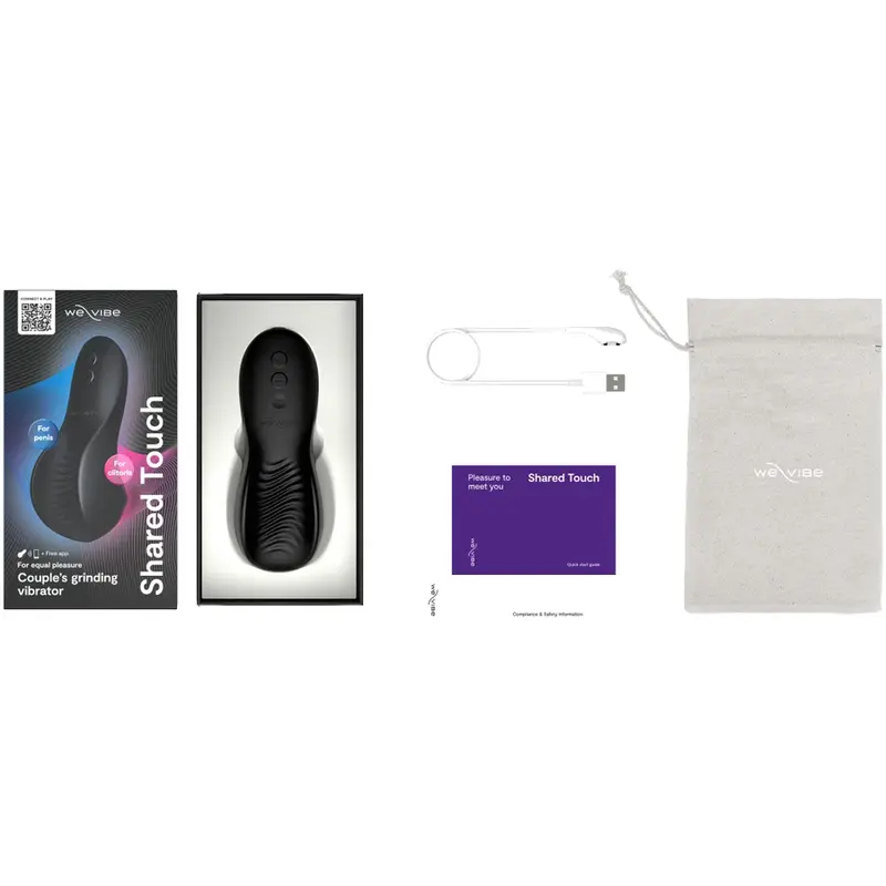 WE-VIBE Shared Touch Pāru vibrators melns Photo 4