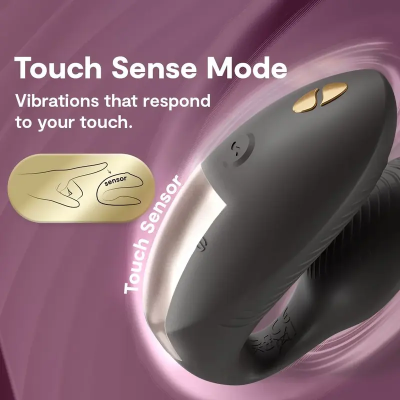 WE-VIBE Chorus Pro Pāru Vibrators Satīna Melns Photo 11