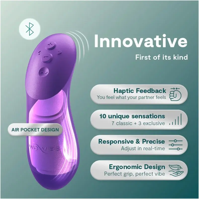 WE-VIBE Chorus Pro Вибратор для пар Космический Пурпурный Photo 5
