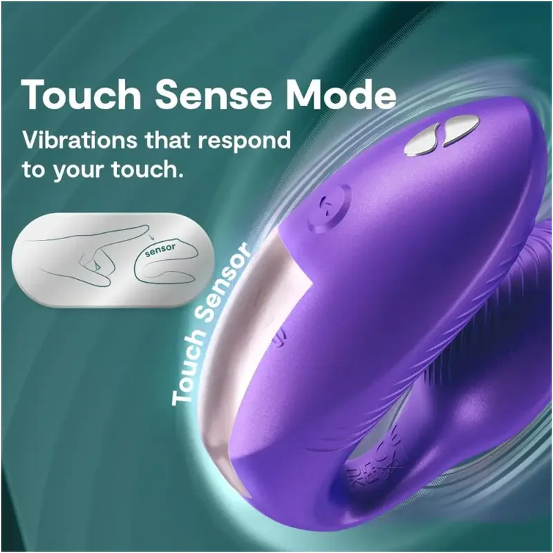 WE-VIBE Chorus Pro Вибратор для пар Космический Пурпурный Photo 10