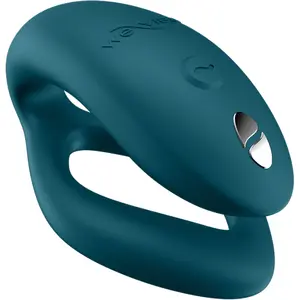 WE-VIBE Sync 2 Adjustable Couples Vibrator Velvet Green IPX7 Waterproof 10 Intensity Levels App and Remote Control