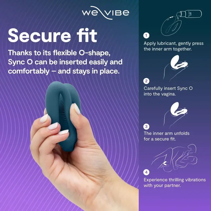 WE-VIBE Sync 2 Couples Vibrator Velvet Green Photo 5