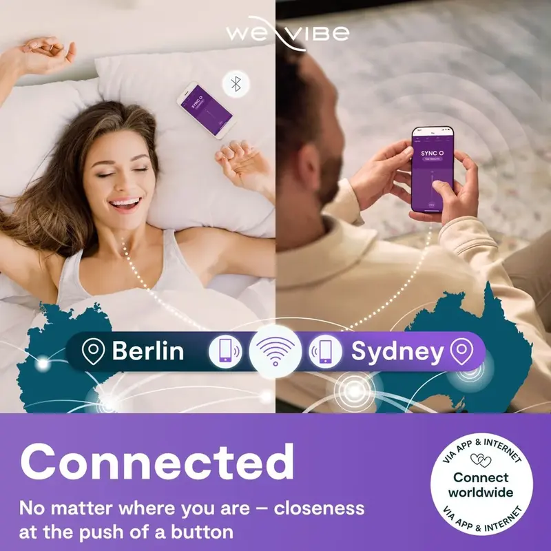 WE-VIBE Sync 2 Couples Vibrator Velvet Green Photo 6