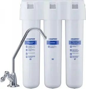 Система умягчения воды Aquaphor Кристалл H с картриджами K3, K4 и K7
