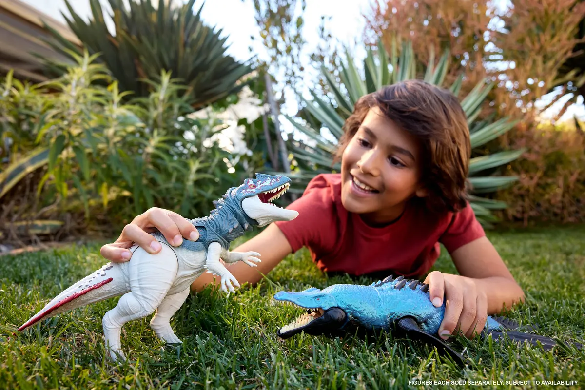 MATTEL Jurassic World Gigantic Thrashers Liopleurodon фигурка Photo 3