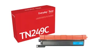Xerox Everyday ciāna toners saderīgs ar Brother TN-249C Liela ietilpība 4000 lappuses