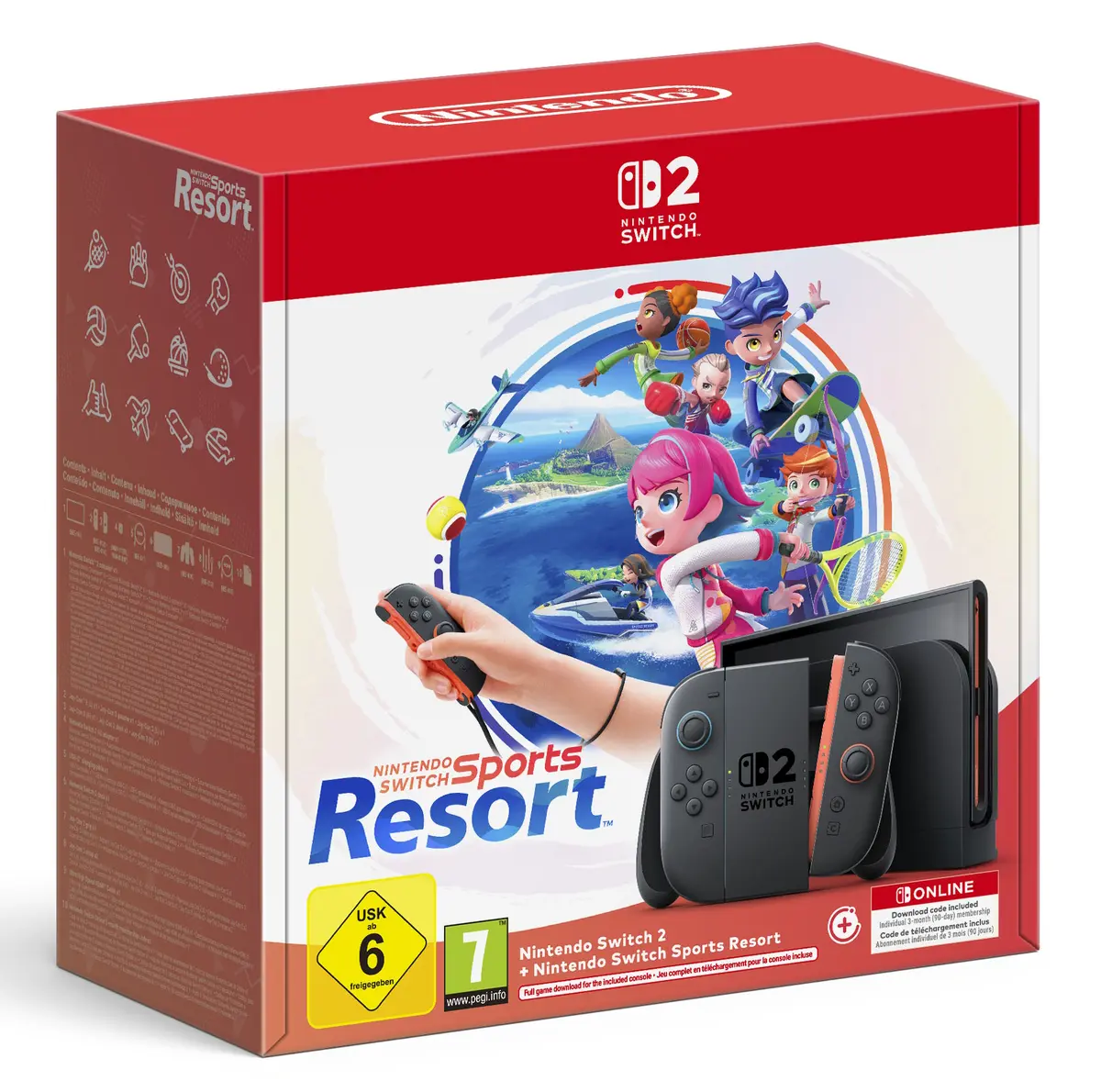 Portatīvā konsole Nintendo Switch 2 & Switch Sports Resort Photo 2