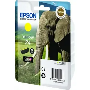 Картридж для принтера Epson C13T24244010 Singlepack Yellow Claria Photo HD оригинальный пигментный 1 шт
