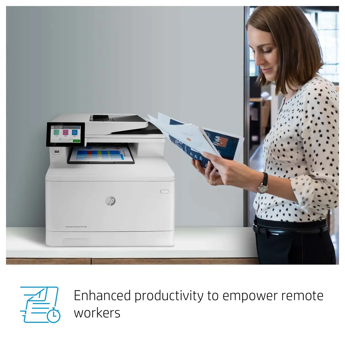 HP Color LaserJet Enterprise M480f daudzfunkcionāls printeris Photo 10