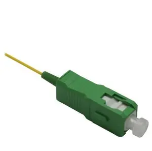 Волоконно-оптический пигтейл SC/APC 09/125 1м OS2 одномодовый коннектор SC полировка APC