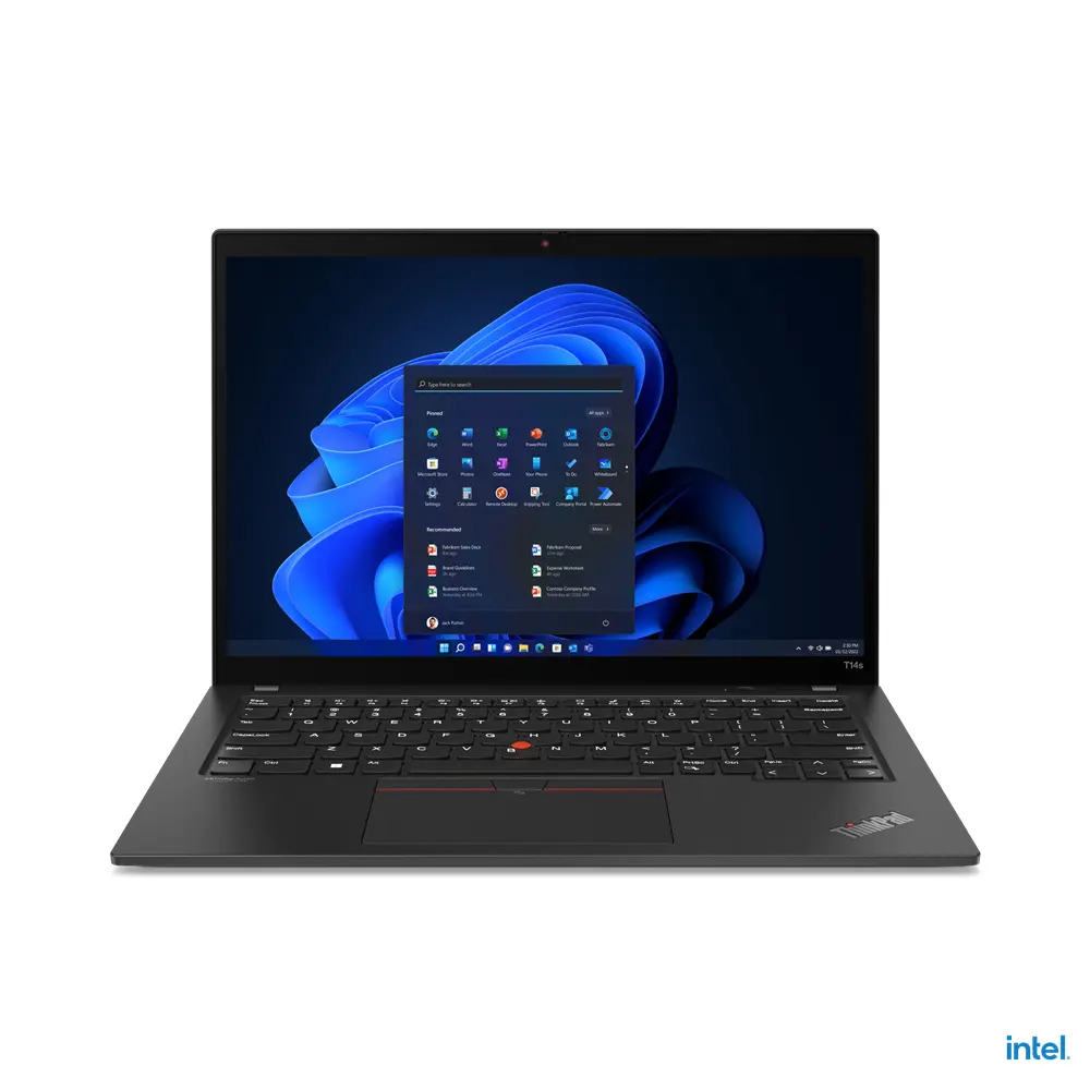 Lenovo ThinkPad T14s portatīvais dators ar