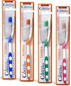 Pasta del Capitano Family Adult Toothbrush Hard Multicolour