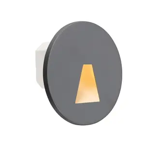 TOPE Porto Встроенный светильник для лестницы LED 1.5W 50lm CCT Серый Алюминий