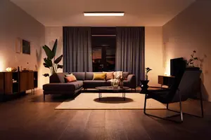 Signify Philips Aurelle Taisnstūra LED paneļa gaismeklis Baltā Bluetooth Zigbee 220-240V 300x1200x480 mm