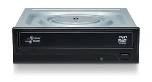 Hitachi-LG Data Storage GH24NSD6 оптический привод DVD±RW Serial ATA черный лоток для настольного ПК