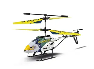 CARRERA Storm Eagle Helicopter RC 2.4 GHz 19.5 cm with Gyroscope and LED Lighting