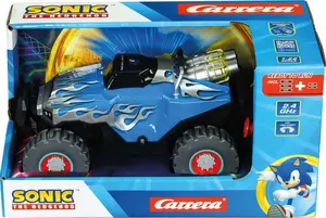 CARRERA SONIC RACING Monster Truck Sonic 2.4GHz RC Vehicle Four-Wheel Drive 12 km/h Speed 22 cm Length