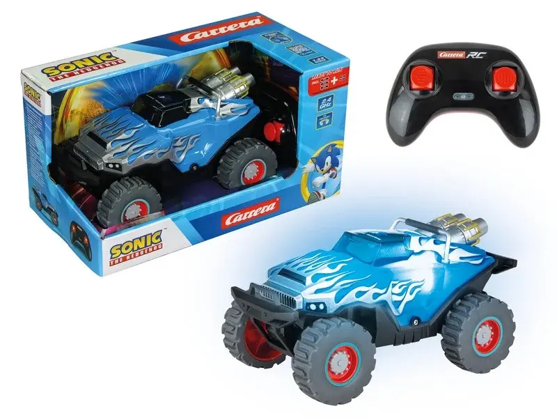 CARRERA SONIC RACING Monster Truck Sonic 2.4GHz RC Vehicle Photo 3