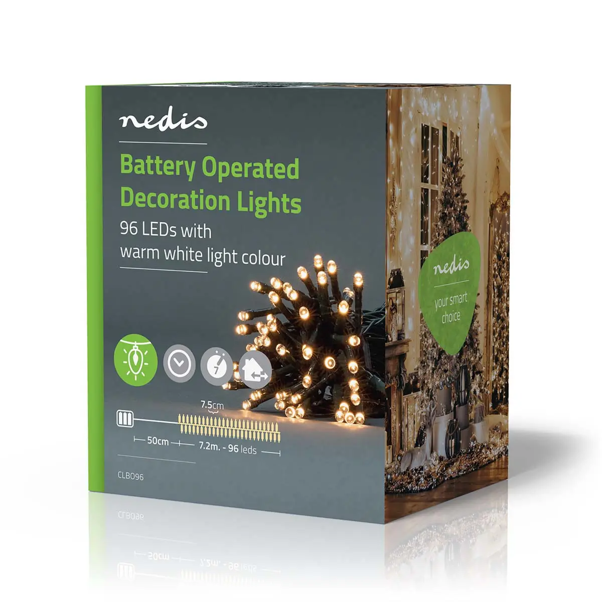 Nedis CLBO96 LED gaismas virtene 7.2 m Photo 9