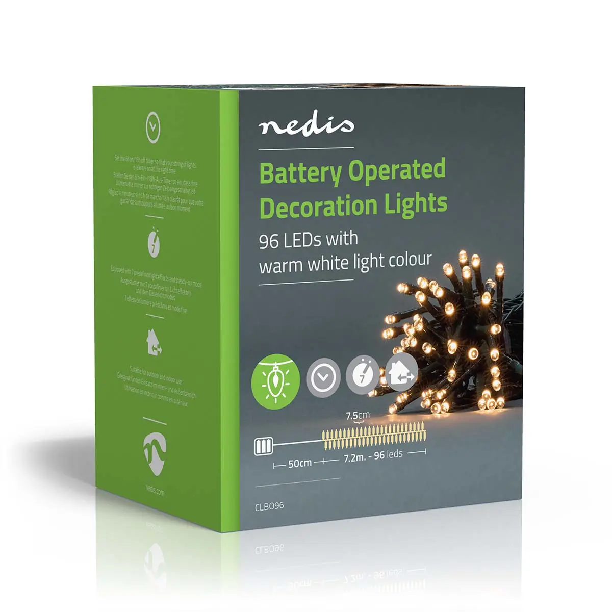 Nedis CLBO96 LED gaismas virtene 7.2 m Photo 10