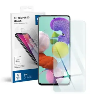 Blue Star Tempered Glass for Galaxy A51 9H Hardness Transparent
