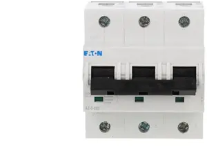 EATON AZ-3-B63 Trīspolu automātiskais slēdzis 63A 25kA B raksturlīkne AC