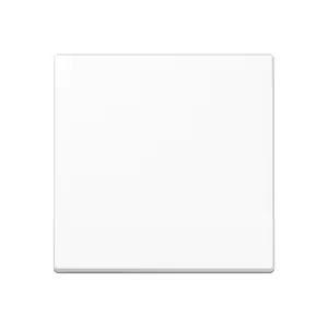 JUNG A101WW Wall Plate and Switch Cover Plastic Screwless 1 Piece