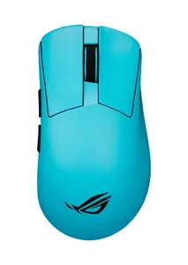 Asus ROG Gladius IV Ace spēļu pele zila optiskā 65000 DPI bezvadu un vadu
