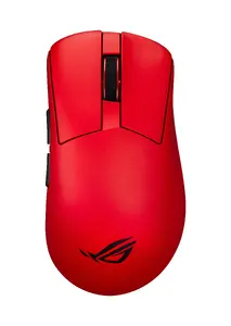 Asus ROG Gladius IV Ace Red spēļu pele optiskā 65000 DPI RF Bezvadu Bluetooth USB Type-A labajai rokai