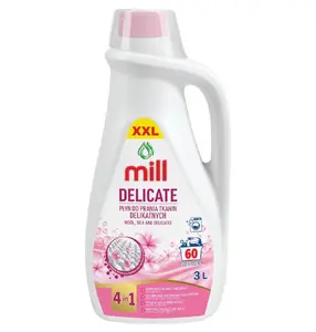 MADONIS MILL DELICATE Жидкое средство для стирки 3 L для деликатных тканей 60 порций 30 °C