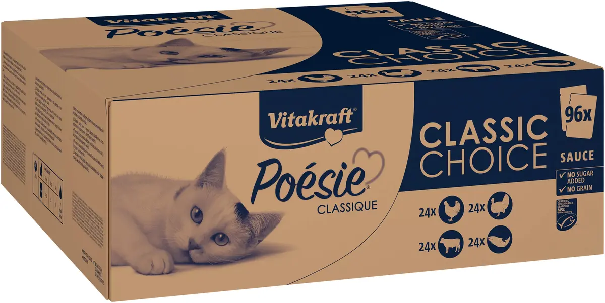 Vitakraft Poesie Classique mitrā barība pieaugušiem