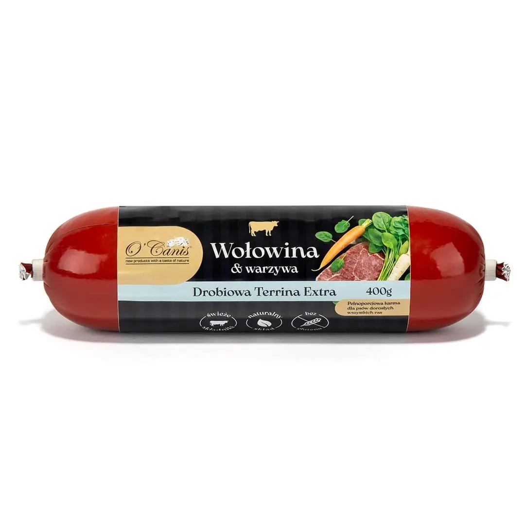 O`canis Terrina Extra Beef & vegetables