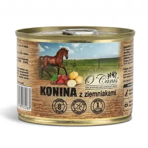 o'canis Влажный корм для собак Конина с картофелем Моно 200 г взрослые все породы без зерна монопротеин