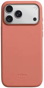 Bellroy Leather Case for iPhone 18 Pro and 17 Pro MagSafe compatible light canyon