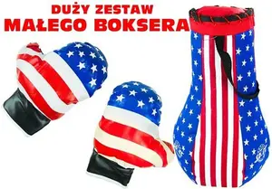 LEAN Sport Детский боксерский набор с грушей и перчатками