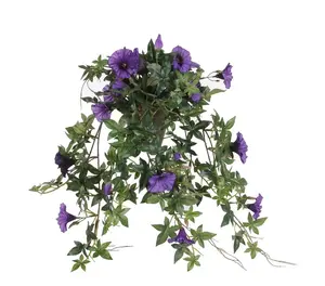 Mākslīgais zieds podā MICA 50 cm purpura plastmasa