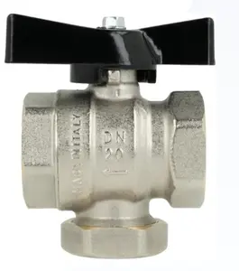 Afriso BFV BASIC Ball Valve with Strainer and Magnet GW G3/4A