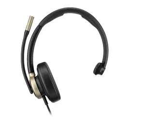 HP Poly Mission 815 Monaural USB Wired Headset Black with Boom Microphone