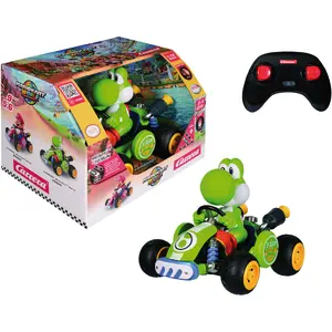CARRERA RC 2.4GHz Mario Kart World Yoshi 1:18 scale gokart 9 km/h