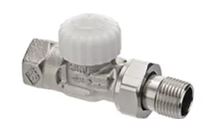 Heimeier V-exact II Thermostatic Radiator Valve Straight DN15 with Pre-setting 3712-02.000