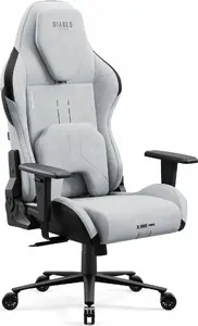 Игровое кресло Diablo Chairs X.One Prime Nightwolf Moon Normal Size с эргономичным дизайном и регулируемыми подлокотниками