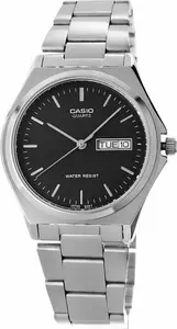 CASIO MTP-1240D-1ADF kvarca rokas pulkstenis no nerūsējošā tērauda