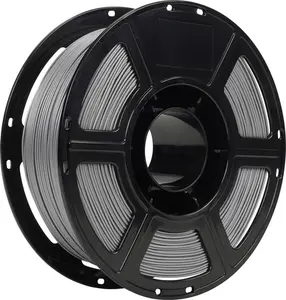 Renkforce RF-7552012 PLA Pro 3D printera kvēldiegs karstumizturīgs lokans augsta stiepes izturība 1.75 mm 1 kg sudrabpelēks