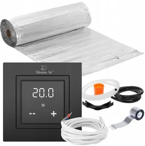 Caradon Heating Radiator Panel Set MAL-160 with Aries LCD Black Controller